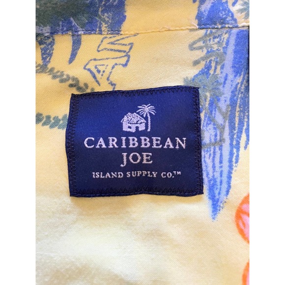 Caribbean Joe Hawaiian Button Up‎ Shirt size XXL - Picture 5 of 8
